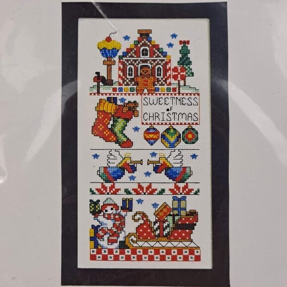 Sweetness of Christmas #MS398 Counted Cross Stitch Kit NWT - Picture 2 of 5